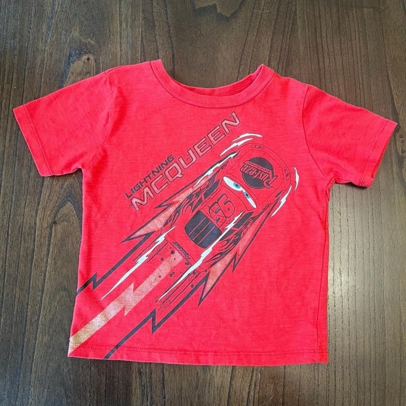Disney Red Lightning McQueen Kids Tee - Picture 1 of 5